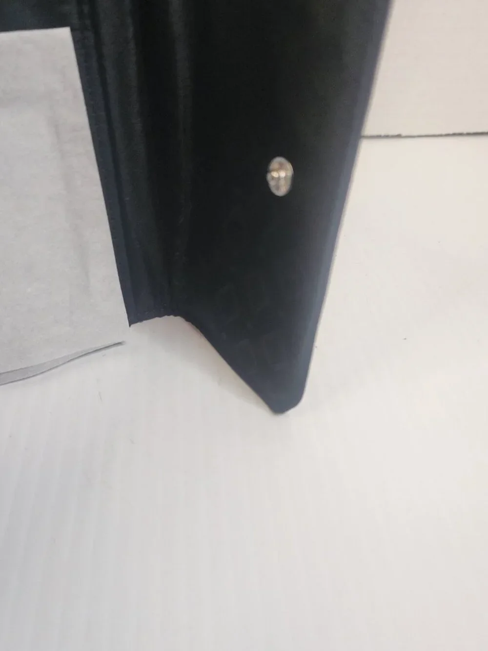 Black Quilted Vera Bradley Trifold Wallet - Picture 8 of 9